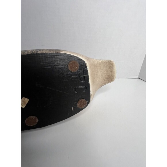 Vintage Medium By Pierre Constan  Canada Goose Wooden Decoy Rare Signed - Picture 4 of 5